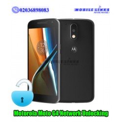 Motorola Moto G4 XT1625 Network Unlocking 